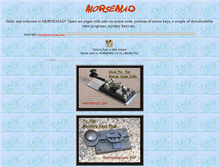 Tablet Screenshot of morsemad.com
